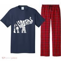 Autism Elephant Kind Words Pajama Set thumb 0
