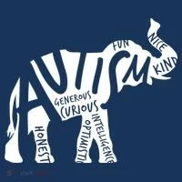 Autism Elephant Kind Words Women's Hoodie thumb 2