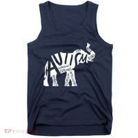 Autism Elephant Kind Words Tank Top thumb 0