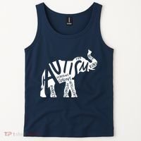 Autism Elephant Kind Words Tank Top thumb 2