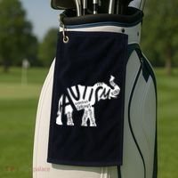 Autism Elephant Kind Words Golf Towel thumb 2