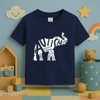 Autism Elephant Kind Words Toddler T-Shirt thumb 3