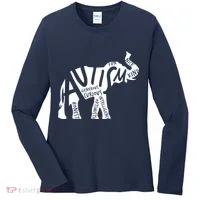 Autism Elephant Kind Words Women's Long Sleeve Shirt thumb 0
