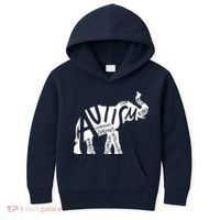 Autism Elephant Kind Words Kids Hoodie thumb 0