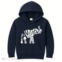 Autism Elephant Kind Words Kids Hoodie thumb 0
