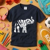 Autism Elephant Kind Words Kids T-Shirt thumb 3