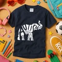 Autism Elephant Kind Words Kids T-Shirt thumb 3