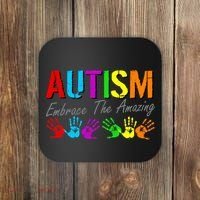 Autism Embrace The Amazing Coaster thumb 0