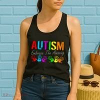 Autism Embrace The Amazing Women's Tank Top thumb 2