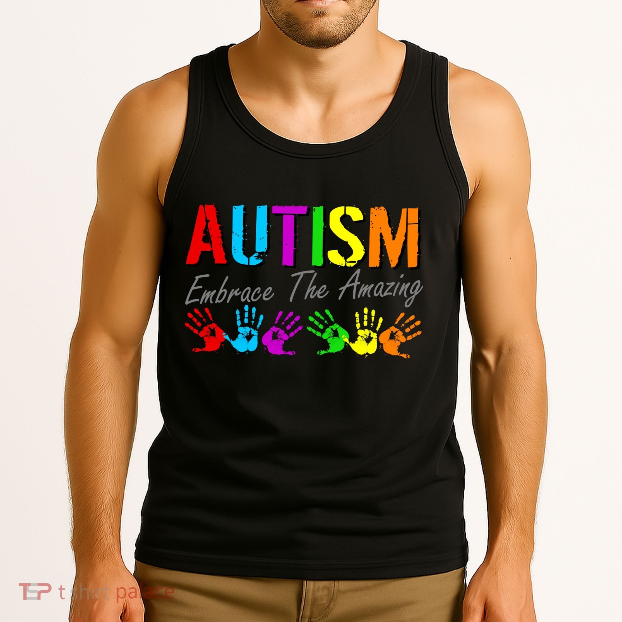 Autism Embrace The Amazing Tank Top