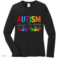 Autism Embrace The Amazing Women's Long Sleeve Shirt thumb 0