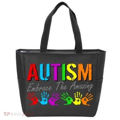 Autism Embrace The Amazing Tote Bag