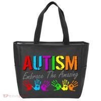 Autism Embrace The Amazing Tote Bag thumb 0