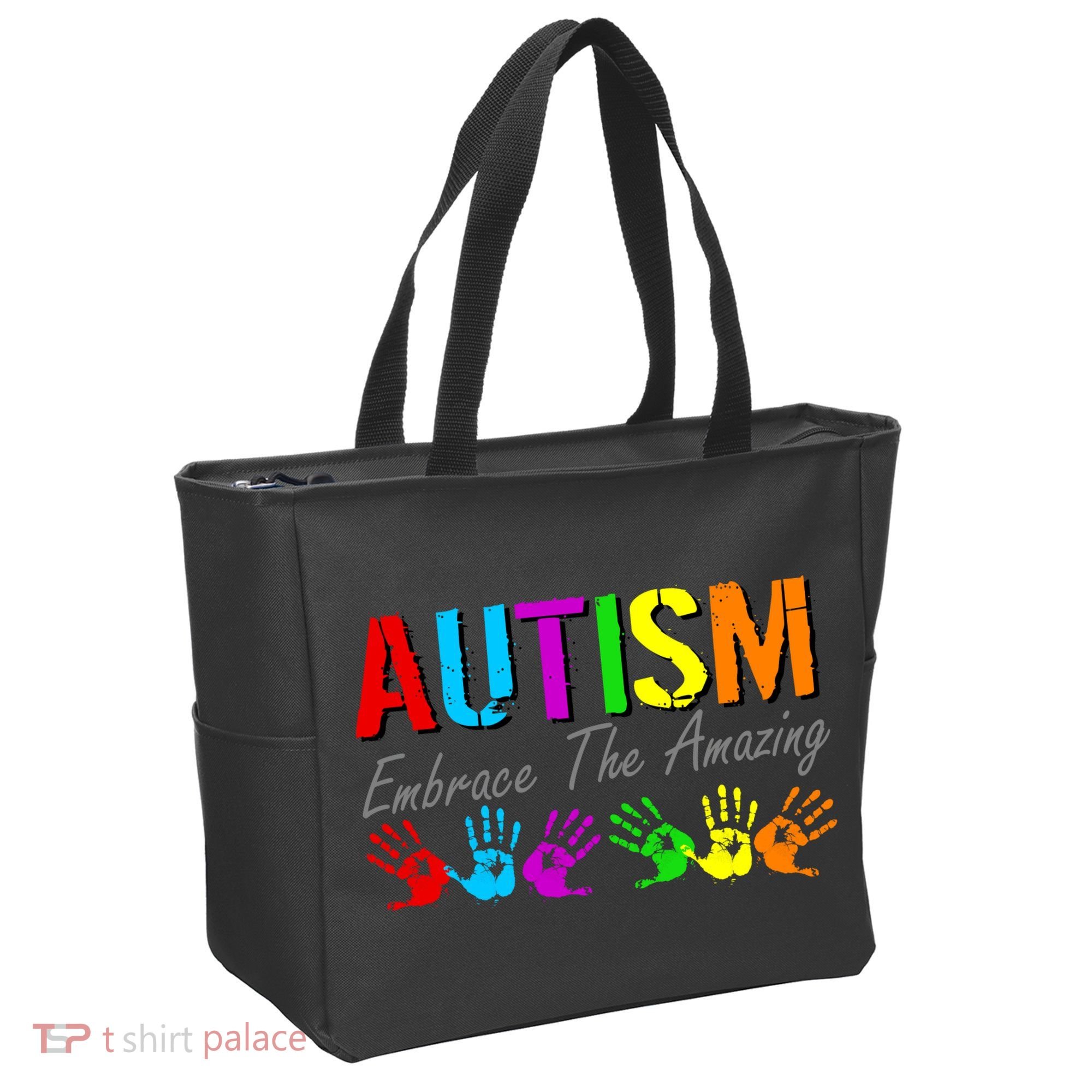 Autism Embrace The Amazing Tote Bag