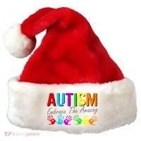 Autism Embrace The Amazing Santa Hat thumb 0