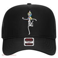 Autism Faith Puzzle Ribbon Hat thumb 0