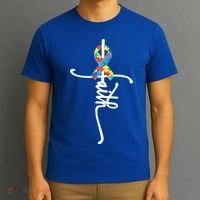 Autism Faith Puzzle Ribbon T-Shirt thumb 3