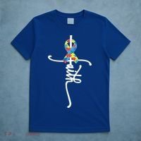Autism Faith Puzzle Ribbon T-Shirt thumb 5