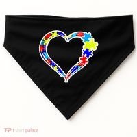 Autism Full Of Love USA-Made Doggie Bandana thumb 0
