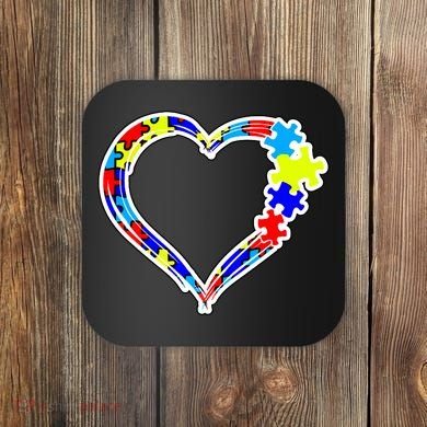 Autism Full Of Love Coaster