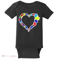 Autism Full Of Love Baby Bodysuit thumb 0