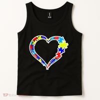 Autism Full Of Love Tank Top thumb 2