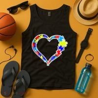 Autism Full Of Love Tank Top thumb 4