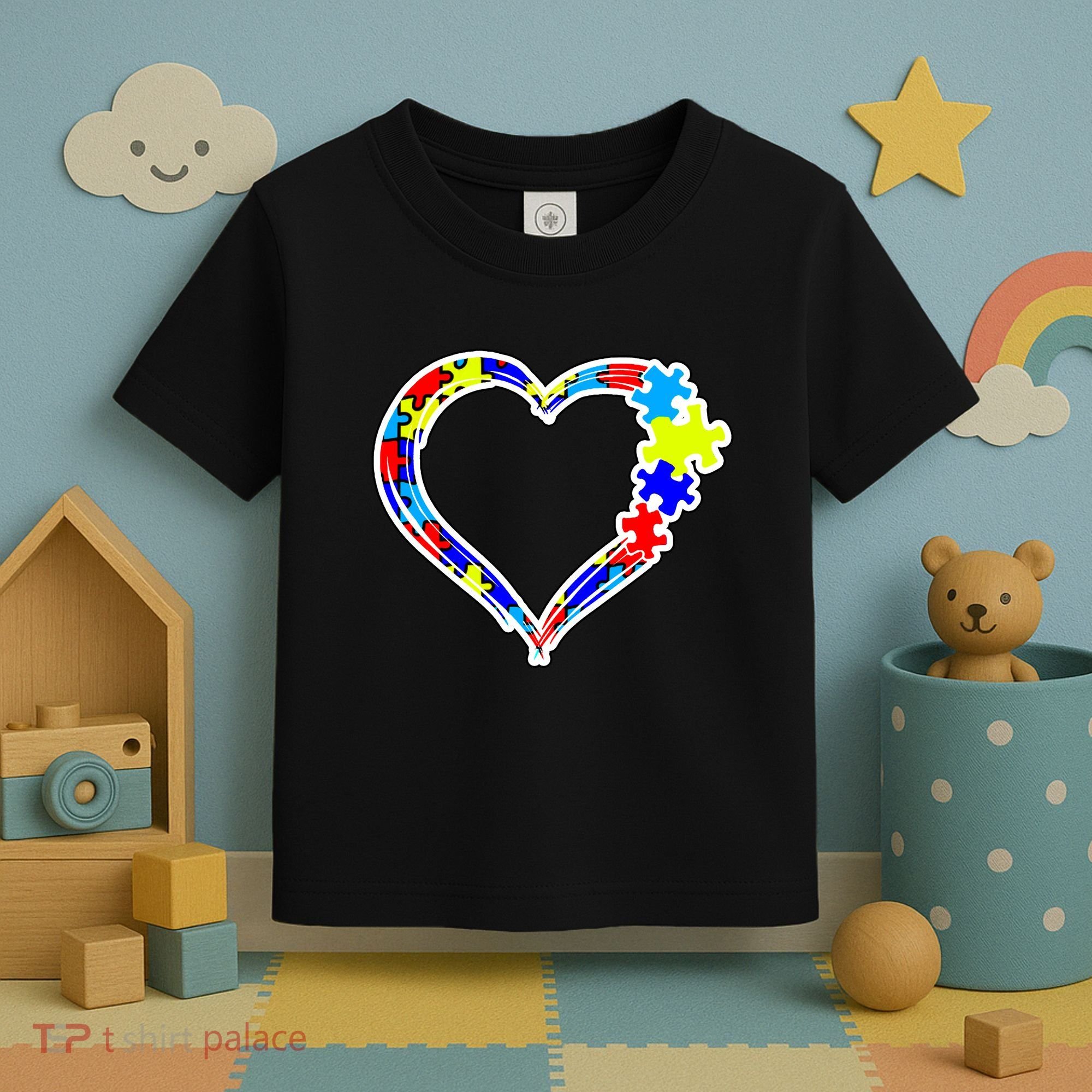 Autism Full Of Love Toddler T-Shirt