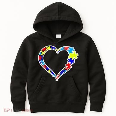 Autism Full Of Love Kids Hoodie
