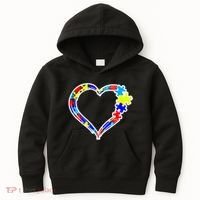 Autism Full Of Love Kids Hoodie thumb 0