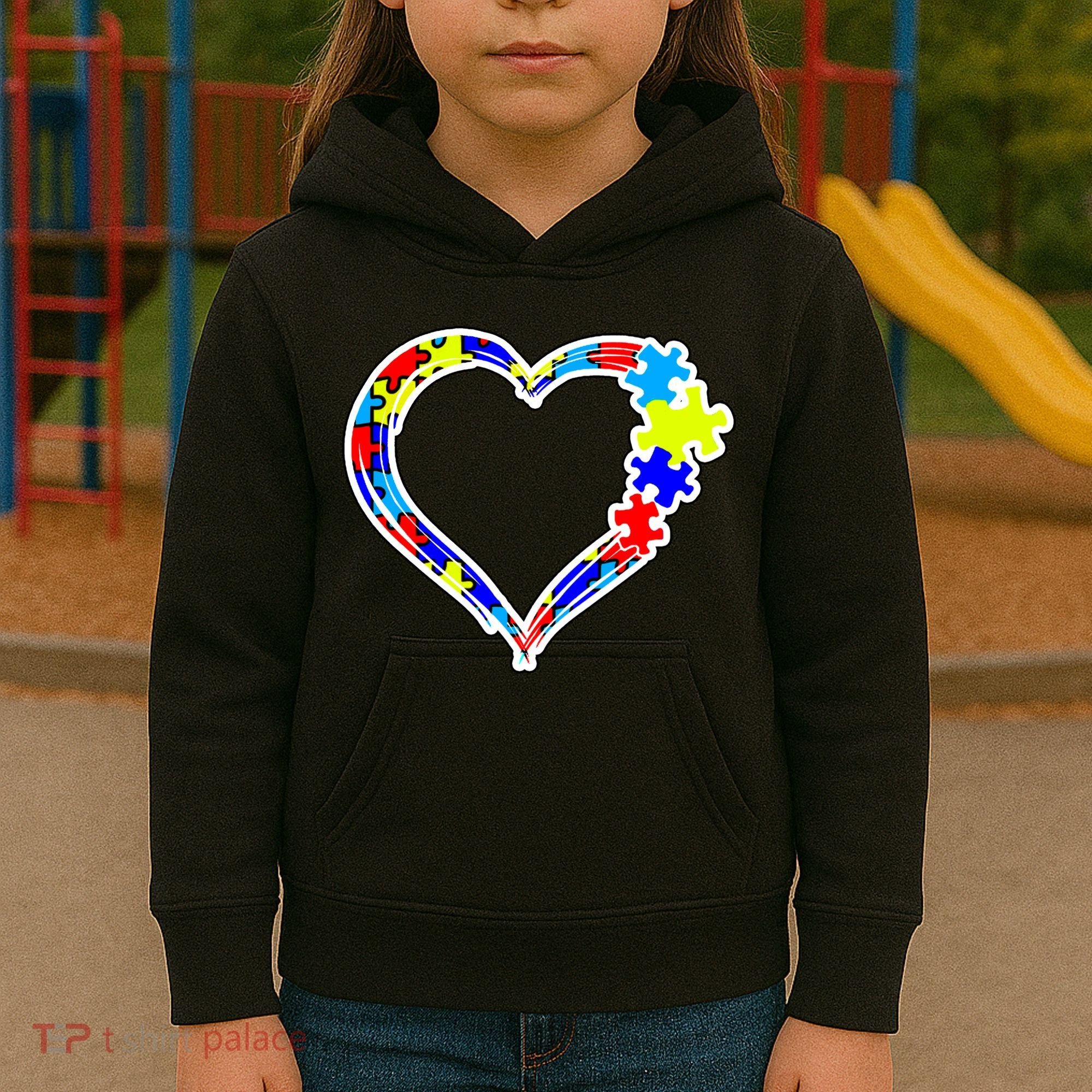 Autism Full Of Love Kids Hoodie