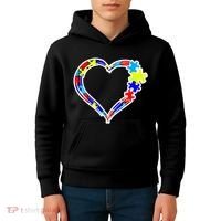 Autism Full Of Love Kids Hoodie thumb 4