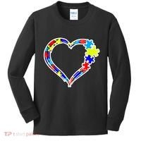 Autism Full Of Love Kids Long Sleeve Shirt thumb 0