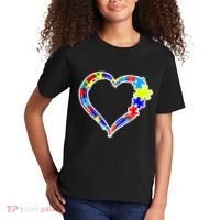 Autism Full Of Love Kids T-Shirt thumb 2