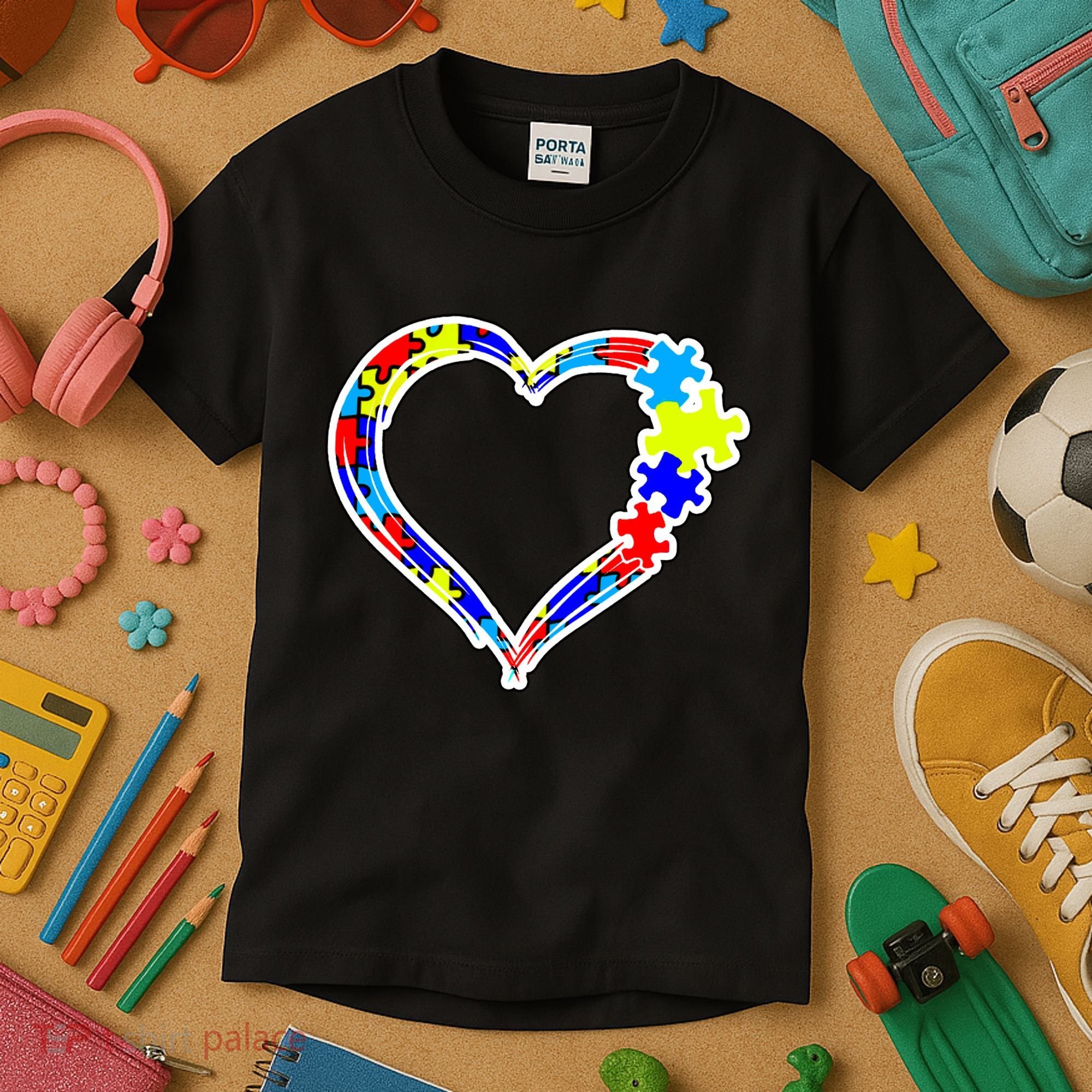 Autism Full Of Love Kids T-Shirt