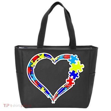 Autism Full Of Love Tote Bag