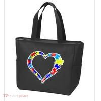 Autism Full Of Love Tote Bag thumb 3