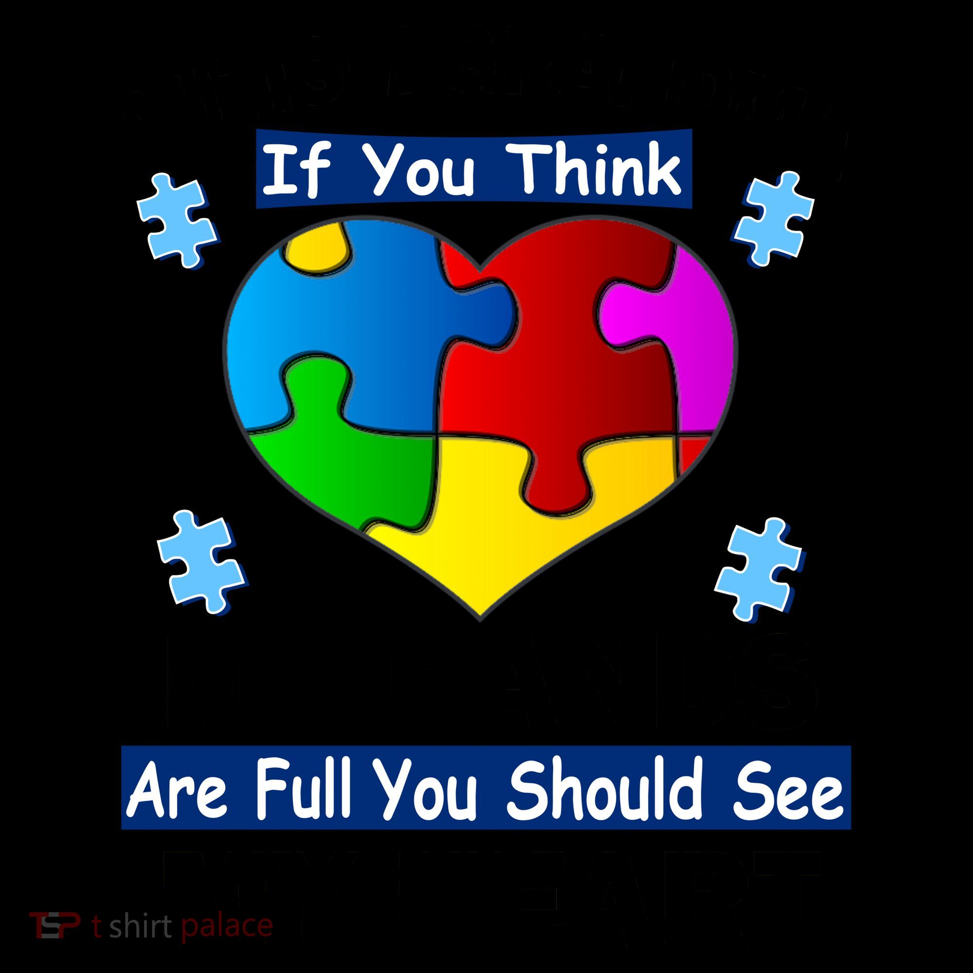 Autism Grandma My Hands Are Full You Should See My Heart Coffee Mug