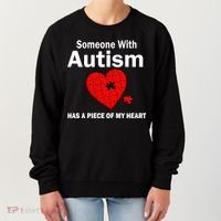 Autism Has A Piece Of My Heart Women's Sweatshirt thumb 0