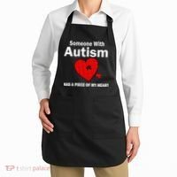 Autism Has A Piece Of My Heart Apron thumb 2