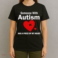 Autism Has A Piece Of My Heart T-Shirt thumb 4