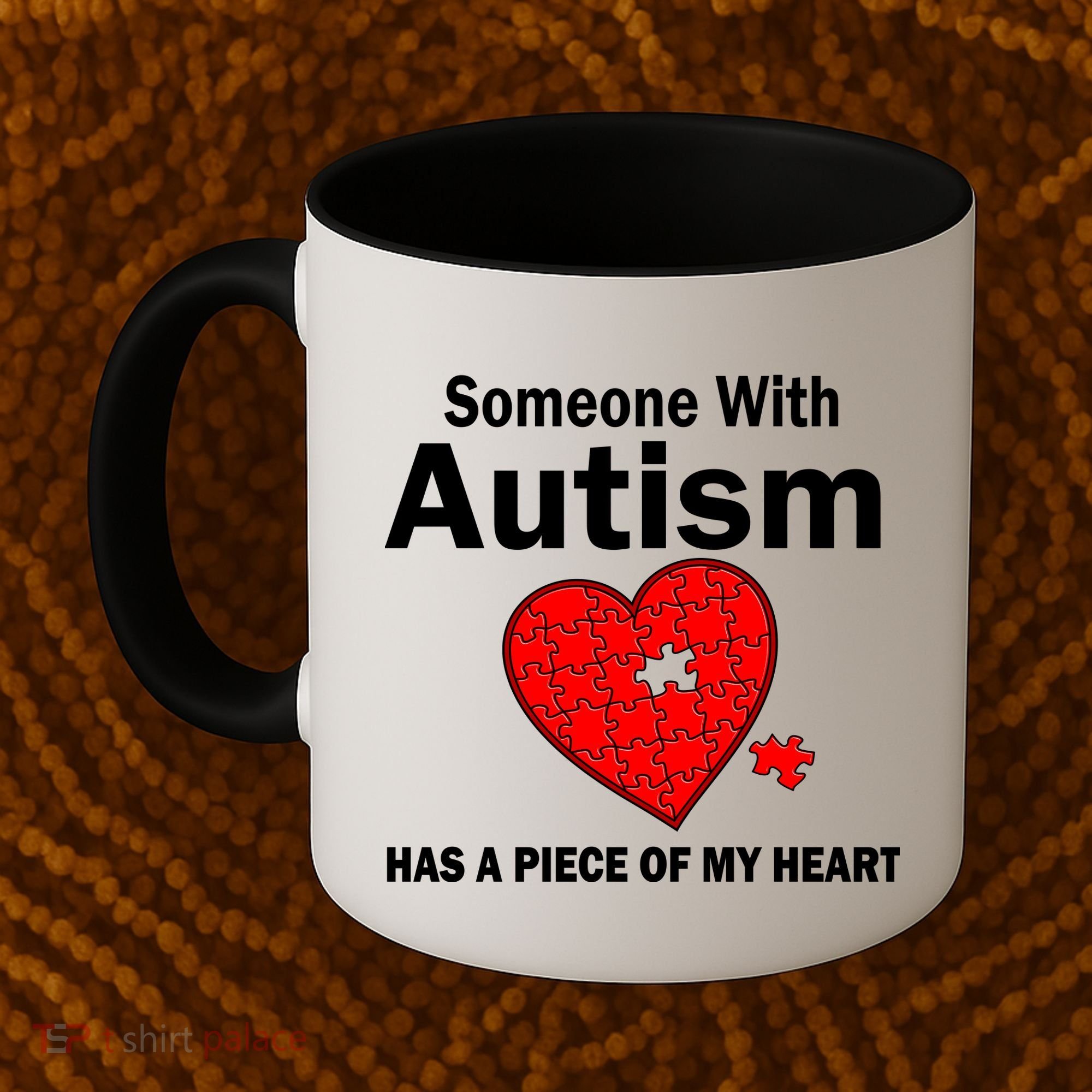Autism Has A Piece Of My Heart Coffee Mug
