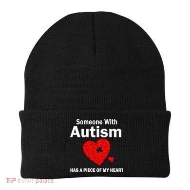 Autism Has A Piece Of My Heart Beanie