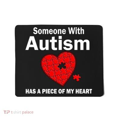 Autism Has A Piece Of My Heart Mousepad