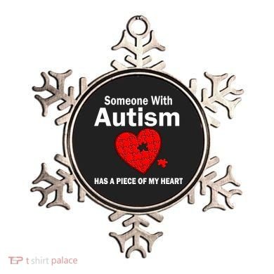 Autism Has A Piece Of My Heart Ornament