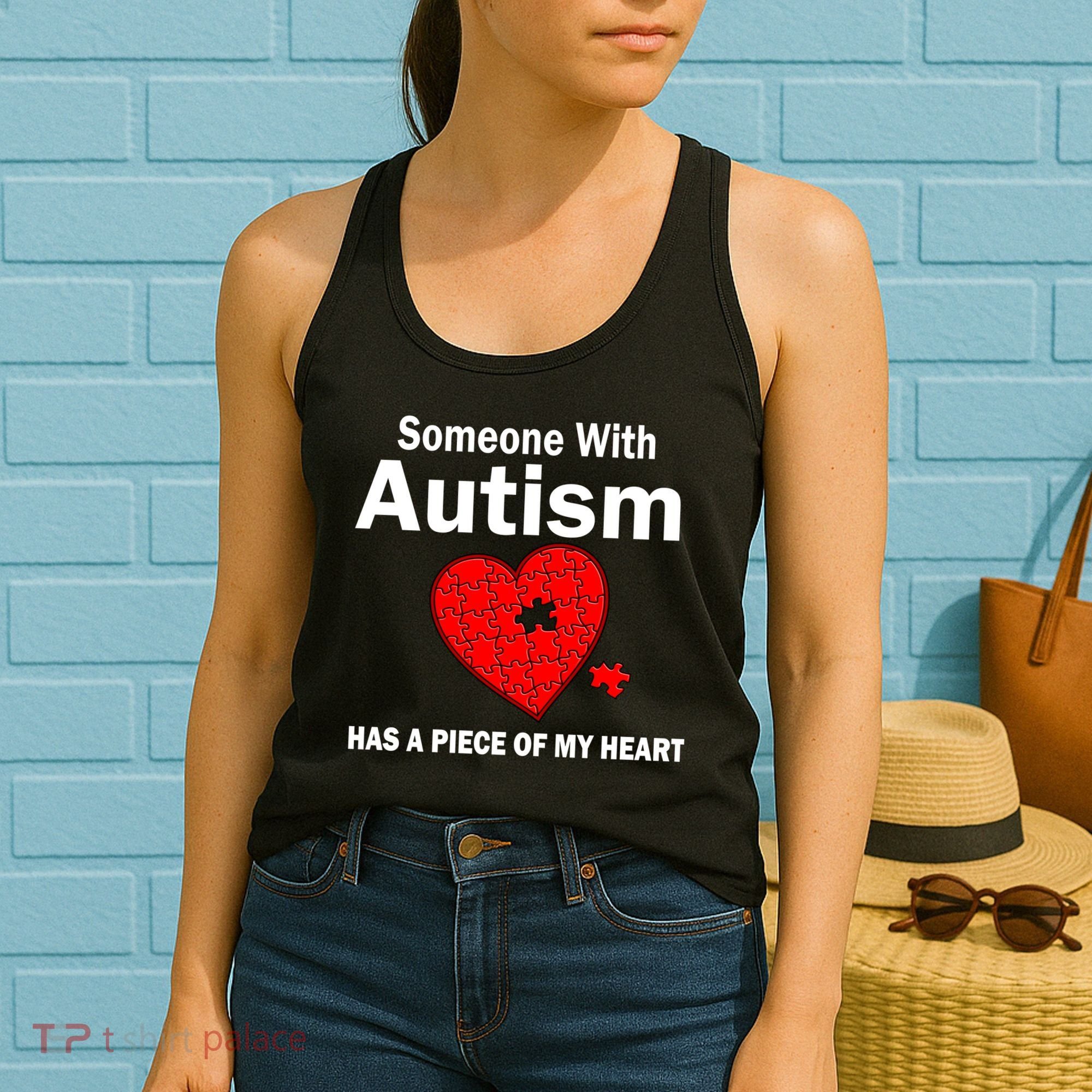Autism Has A Piece Of My Heart Women's Tank Top