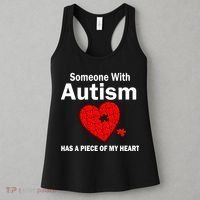 Autism Has A Piece Of My Heart Women's Tank Top thumb 3