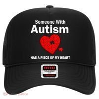 Autism Has A Piece Of My Heart Hat thumb 0
