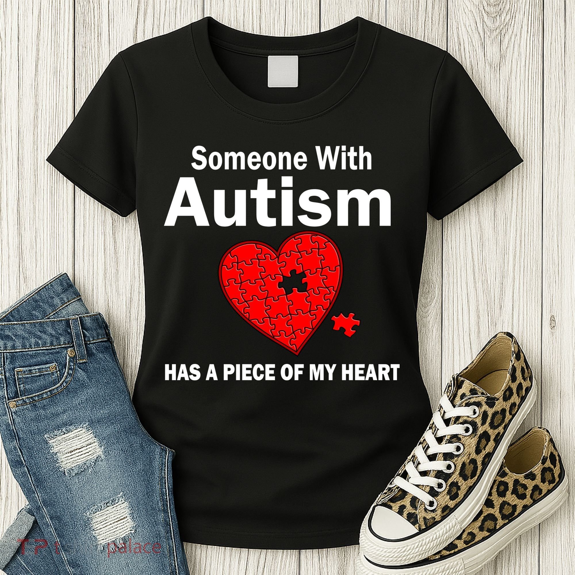 Autism Has A Piece Of My Heart Women's T-Shirt