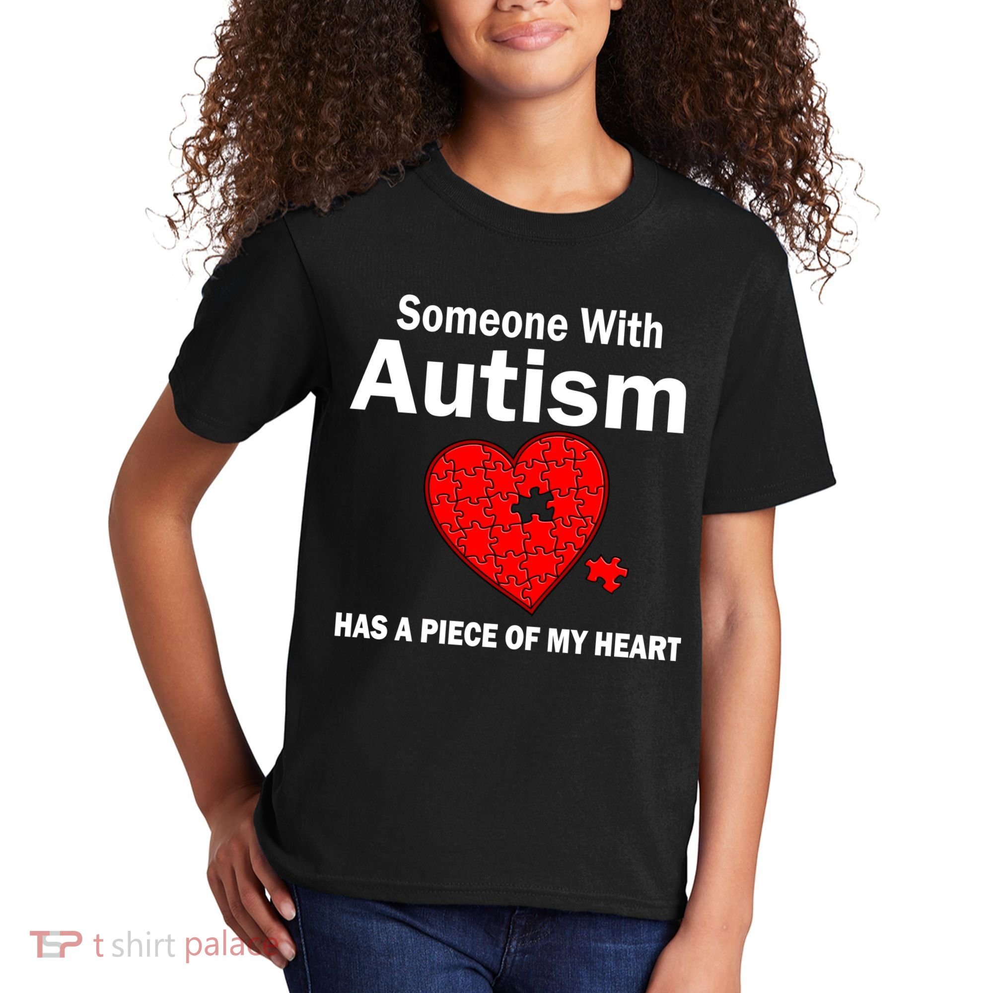 Autism Has A Piece Of My Heart Kids T-Shirt